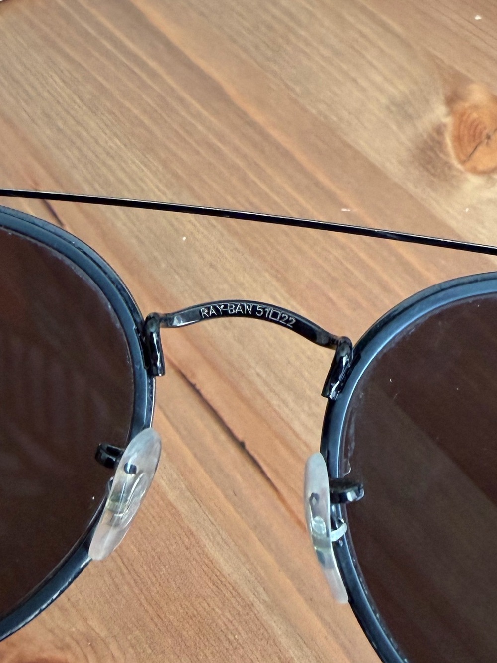 Ray-Ban round sunglasses model 3647N - Picture 3 of 6